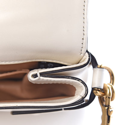Gucci Nappa Pearl Studded Mini Queen Margaret Broadway Shoulder Bag Mystic White 11 of 17