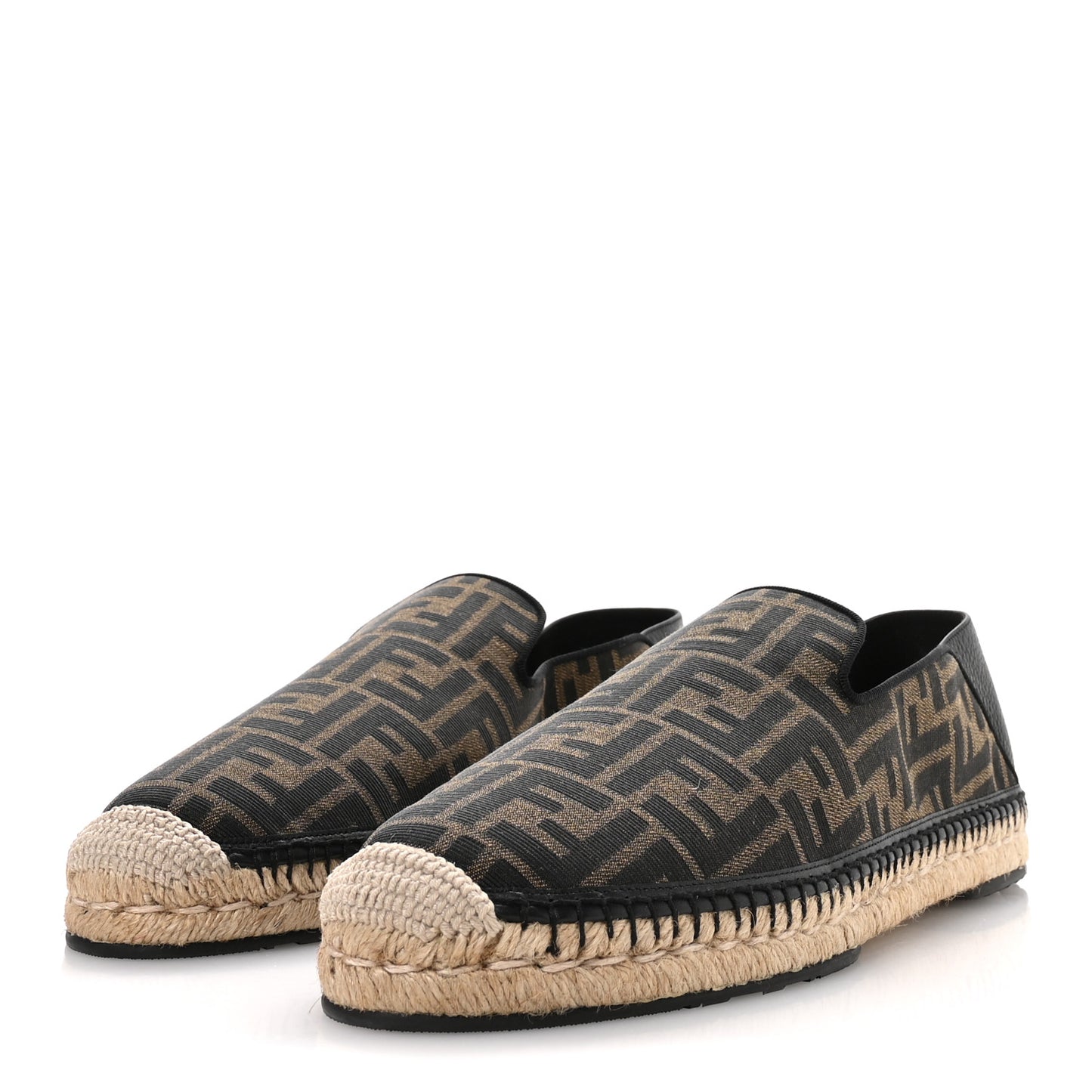 Zucca FF Mens Espadrilles 10 Maya Black