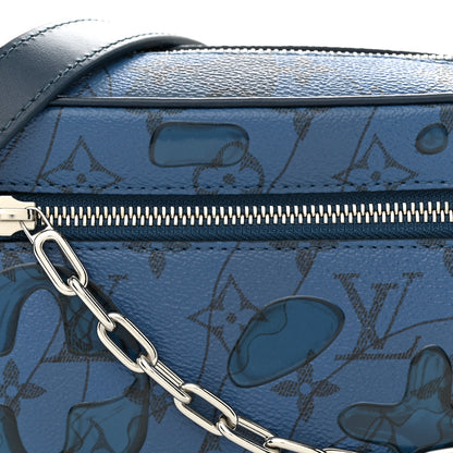 Louis Vuitton Monogram Aquagarden Mini Soft Trunk Abyss Blue 7 of 9