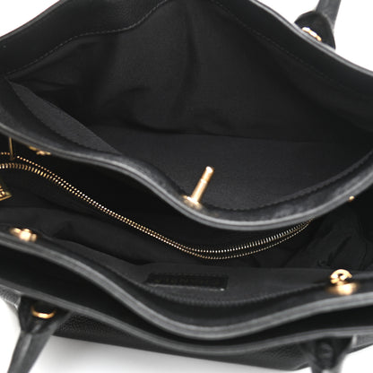 Chanel Calfskin Cerf Executive Shopper Tote Black 6 of 14