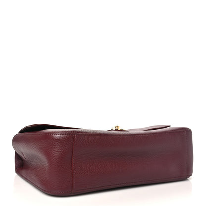 Chanel Grained Calfskin Small Souplissimo Maxi Flap Burgundy 3 of 10