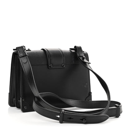 Prada City Calfskin Saffiano Cahier Bag Black 3 of 16