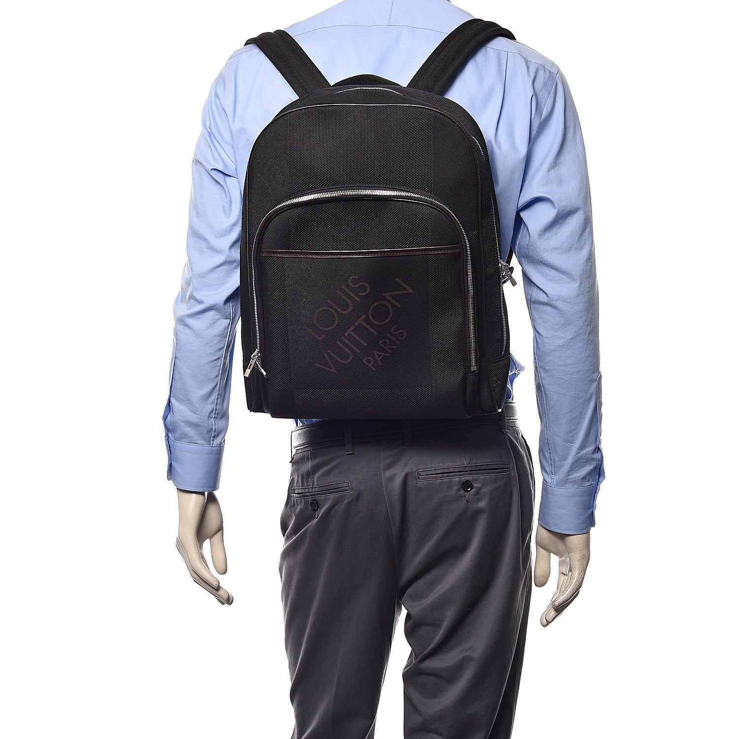 Louis Vuitton Damier Geant Neo Bongo Backpack Black 2 of 8