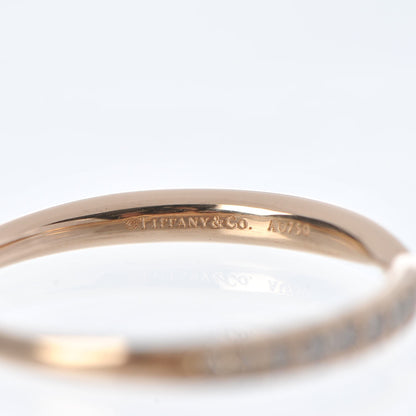 Tiffany 18K Rose Gold Diamond Harmony Ring 56 7.5 3 of 4