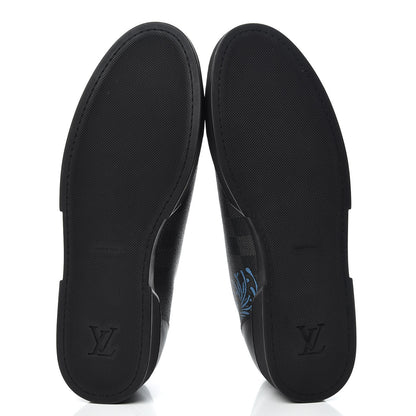 Louis Vuitton Damier Graphite Rope Sneakers 9.5 Blue 9 of 11