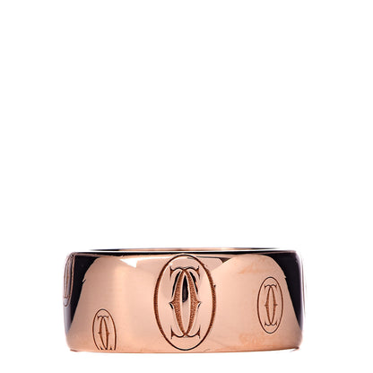 Cartier 18K Pink Gold 8mm Happy Birthday Band Ring 49 5 1 of 7