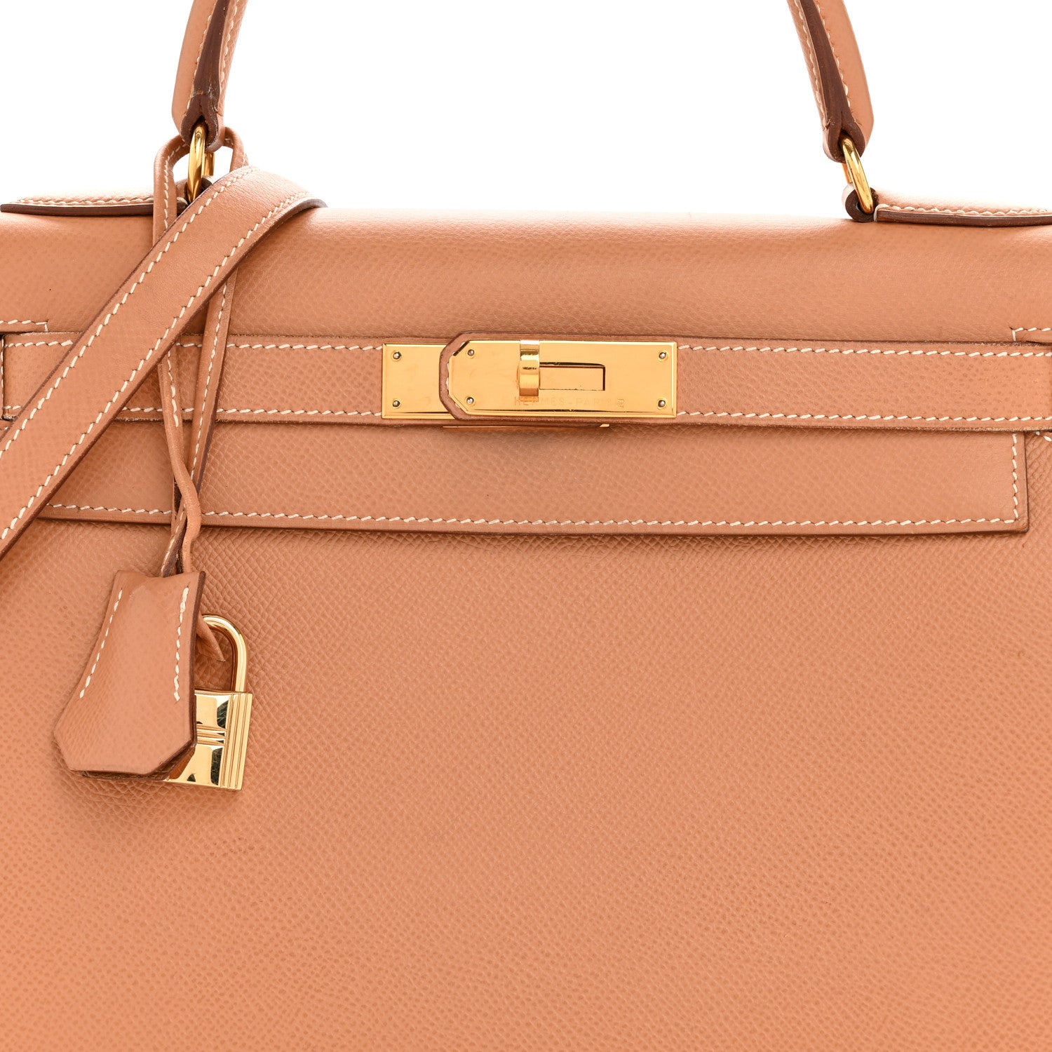 Hermes Courchevel Kelly Sellier 28 Naturelle 8 of 14