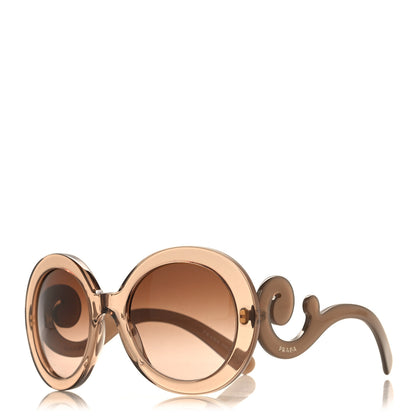 Prada Acetate Baroque Sunglasses SPR 27N Beige 1 of 7