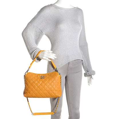 Chanel Caviar French Riviera Hobo Dark Orange 2 of 7