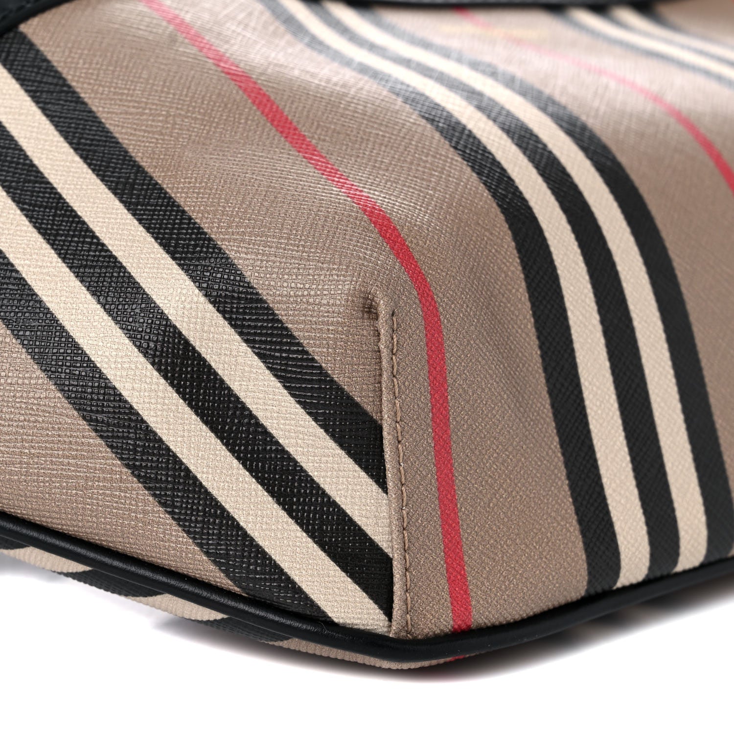 Burberry E-Canvas Icon Stripe Sonny Bum Bag Archive Beige 7 of 9