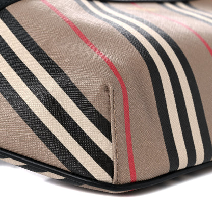 Burberry E-Canvas Icon Stripe Sonny Bum Bag Archive Beige 7 of 9
