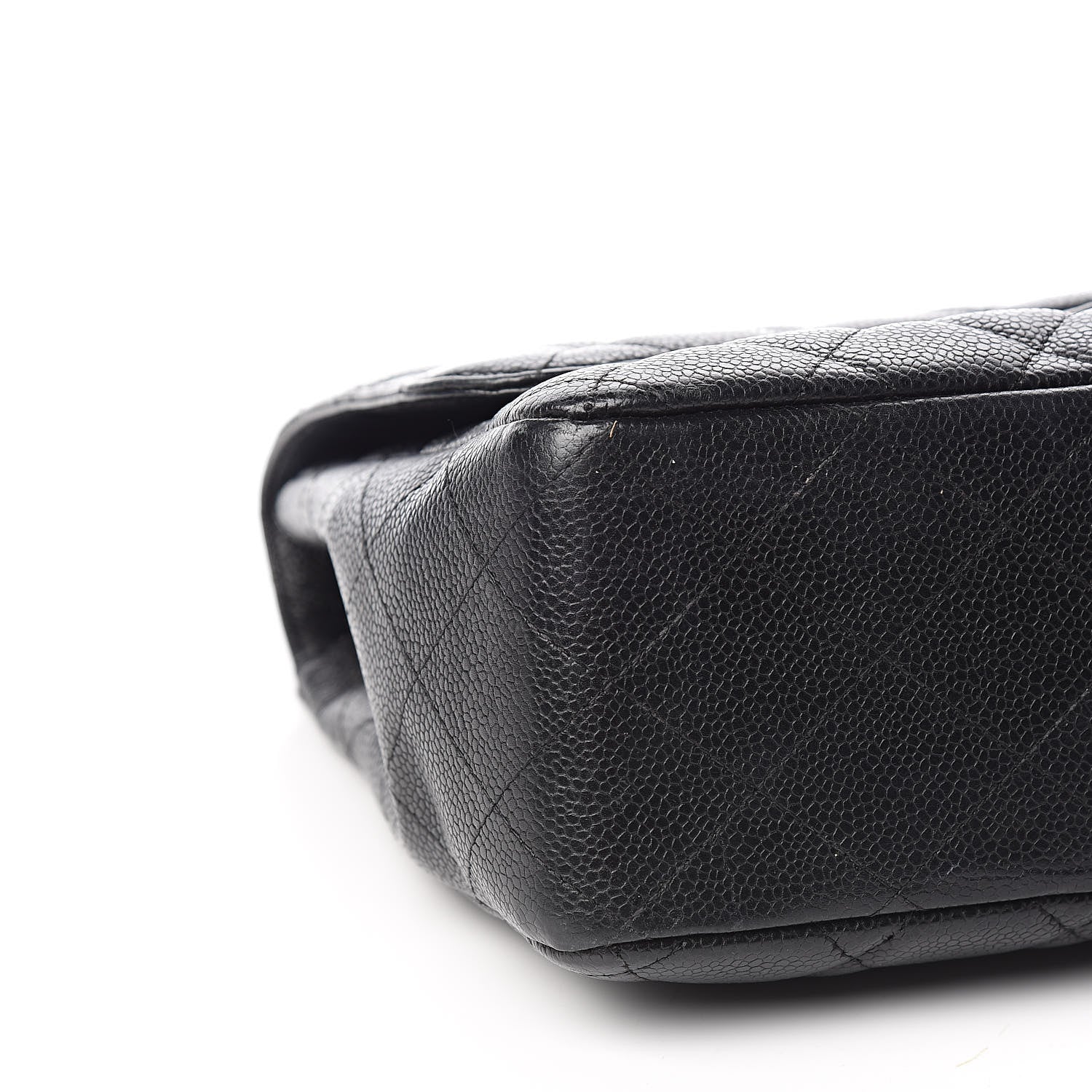 Chanel Caviar Quilted Jumbo Single Flap Black 11 of 16