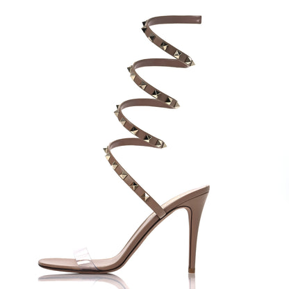 Valentino Garavani Nappa Rockstud Pumps 38 Poudre 1 of 11
