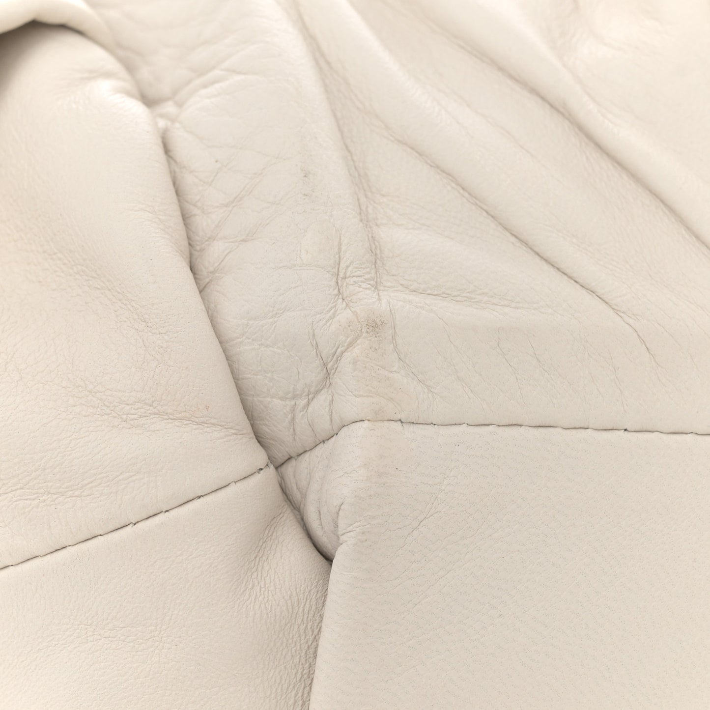 Calfskin Loubette Shoulder Bag White