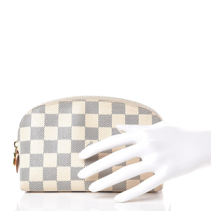 Louis Vuitton Damier Azur Cosmetic Pouch 2 of 9