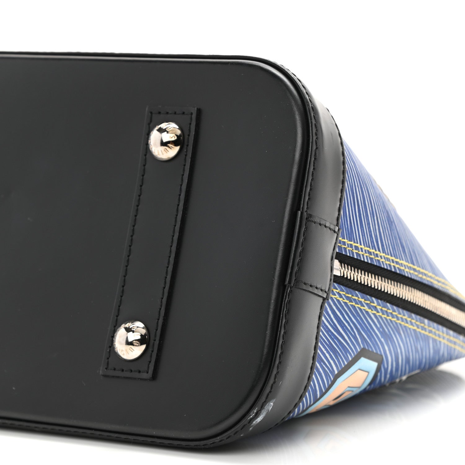 Louis Vuitton Epi Azteque Alma PM Denim Light 9 of 12