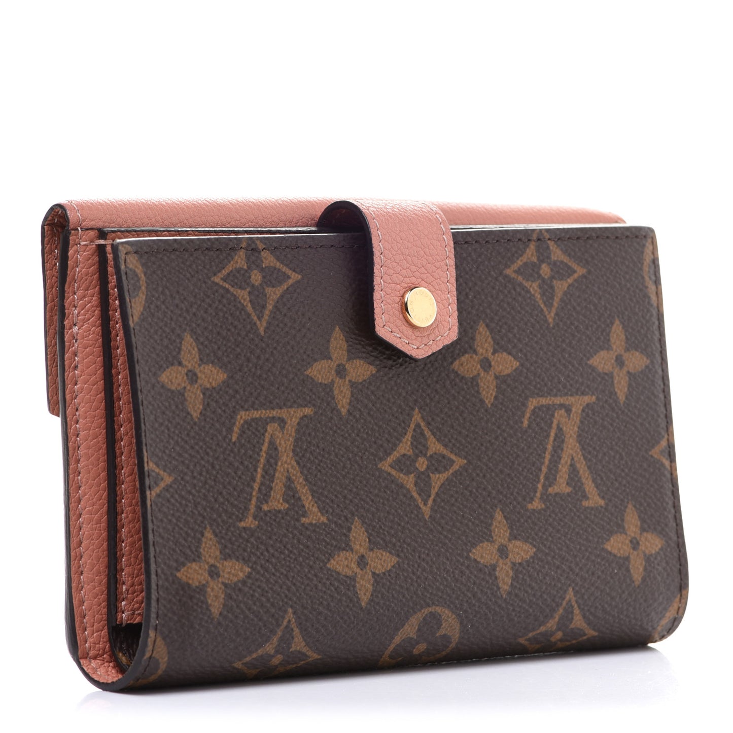 Monogram Pallas Compact Wallet Rose Poudre