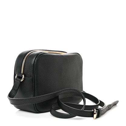 Gucci Pebbled Calfskin Small Soho Disco Bag Black 3 of 10