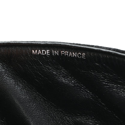 Chanel Suede Quilted Double Sided Small Flap Black 7 of 13