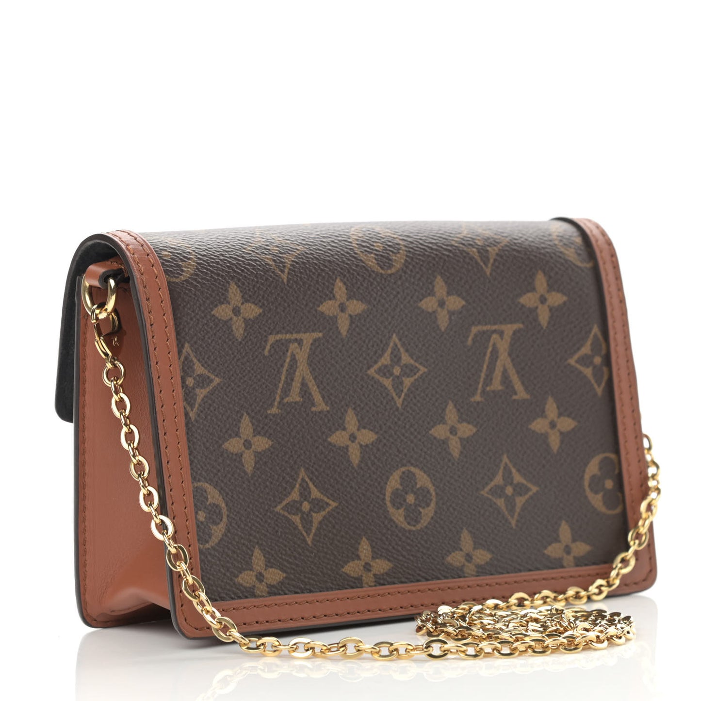 Reverse Monogram Dauphine Chain Wallet