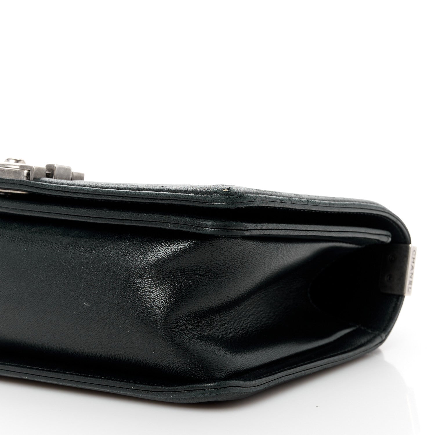Chanel Lambskin Quilted Medium Boy Flap Black 10 of 10