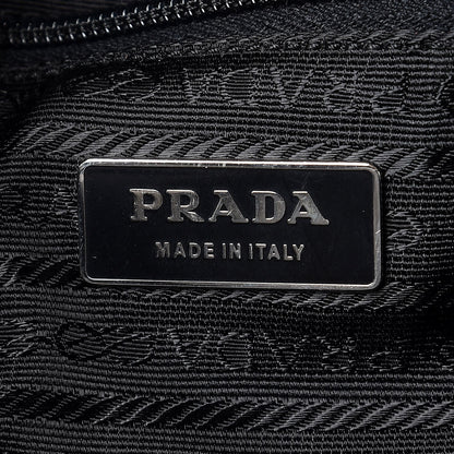 Prada Vitello Bowling Bag Black 7 of 17