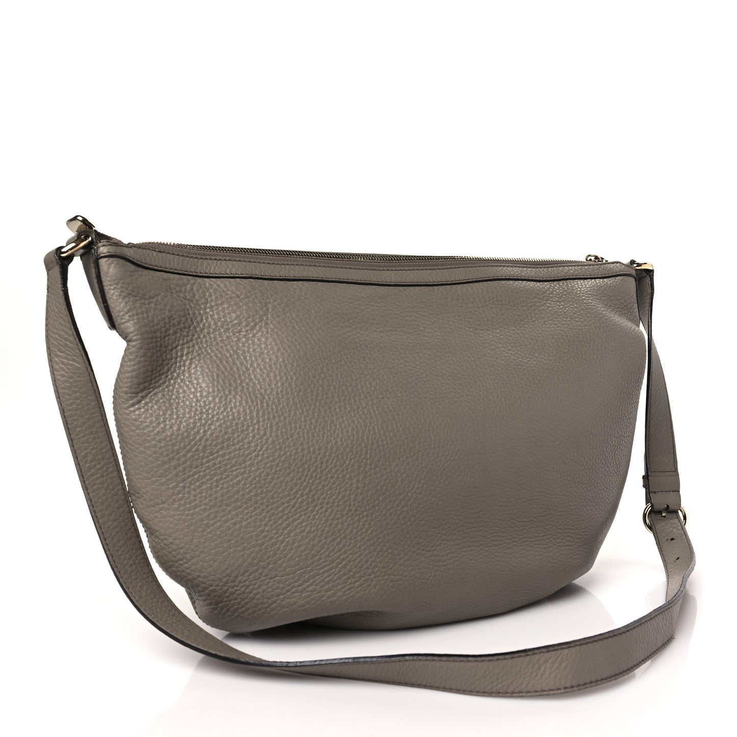 Pebbled Calfskin Medium Soho Hobo New Fango