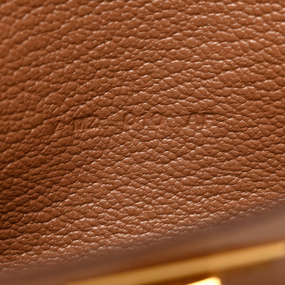 Hermes Chevre Mysore Kelly Pocket Compact Wallet Quebracho 7 of 8