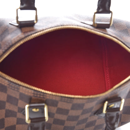 Louis Vuitton Damier Ebene Speedy Bandouliere 25 6 of 10