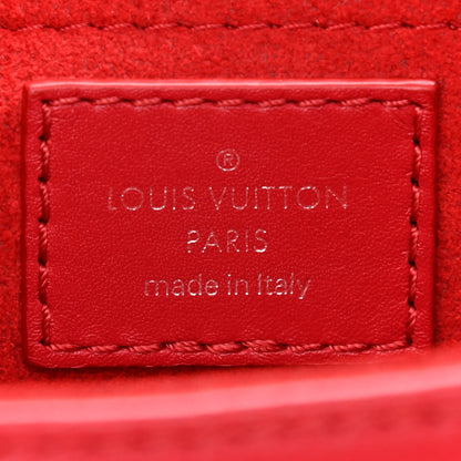 Louis Vuitton Calfskin New Wave Chain MM Ecarlate 6 of 10
