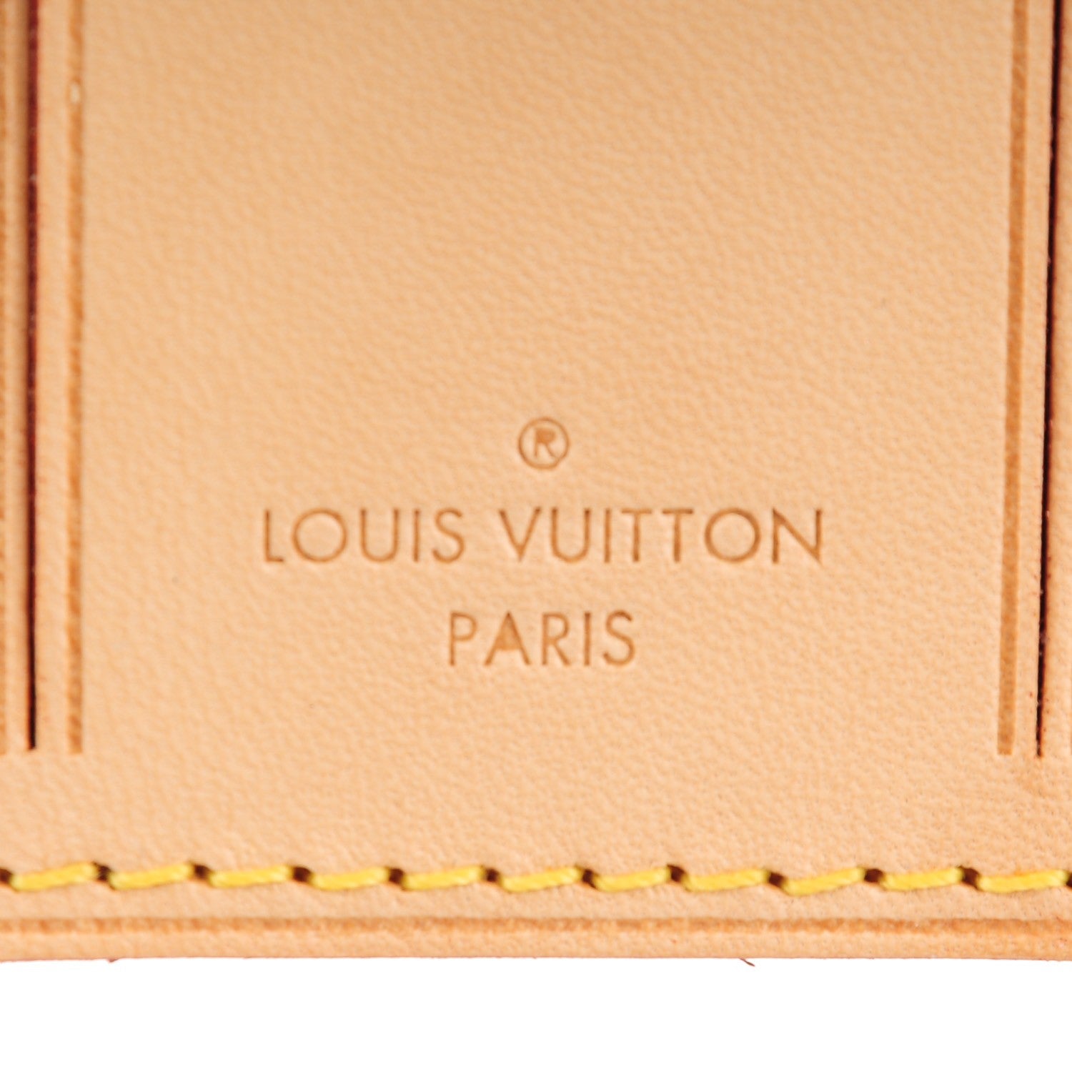 Louis Vuitton Vachetta Luggage Tag 4 of 6