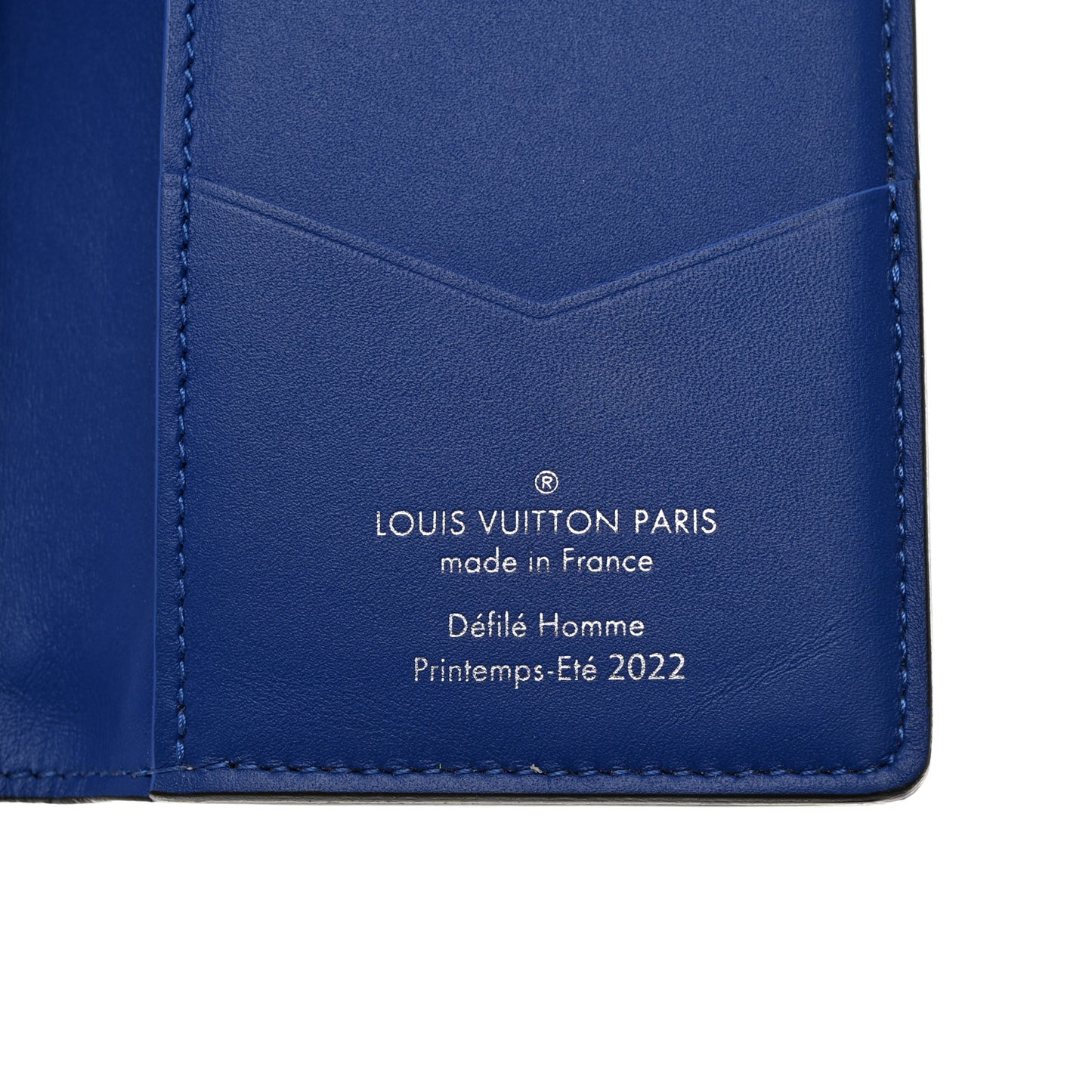 Taurillon Illusion Pocket Organizer Bleu Rose