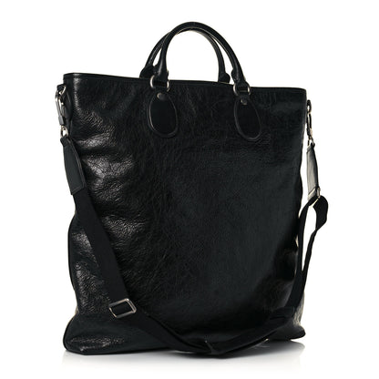 Gucci Fluffy Calfskin Morpheus Tote Bag Black 3 of 12