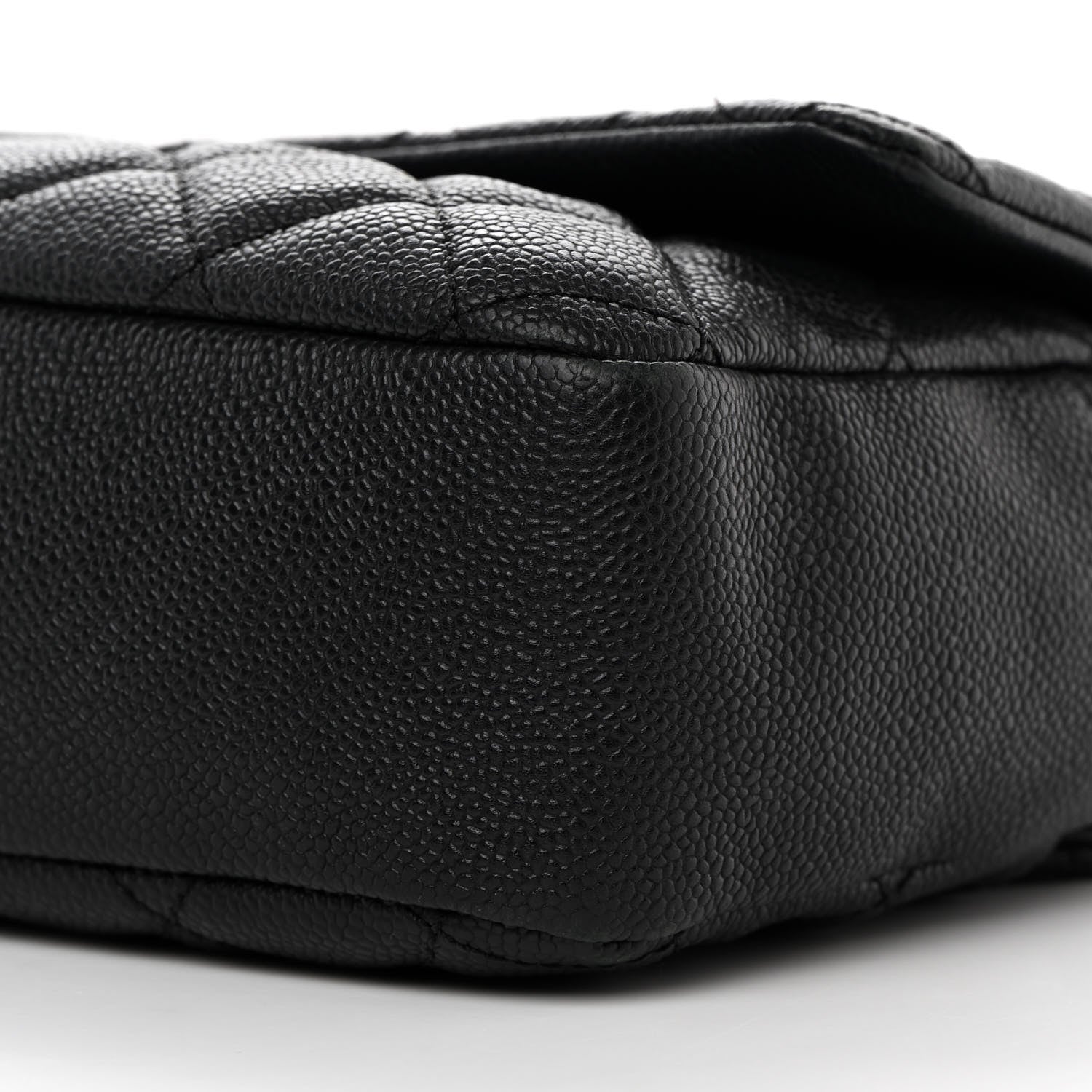 Chanel Caviar Quilted Jumbo Easy Flap Black 10 of 13