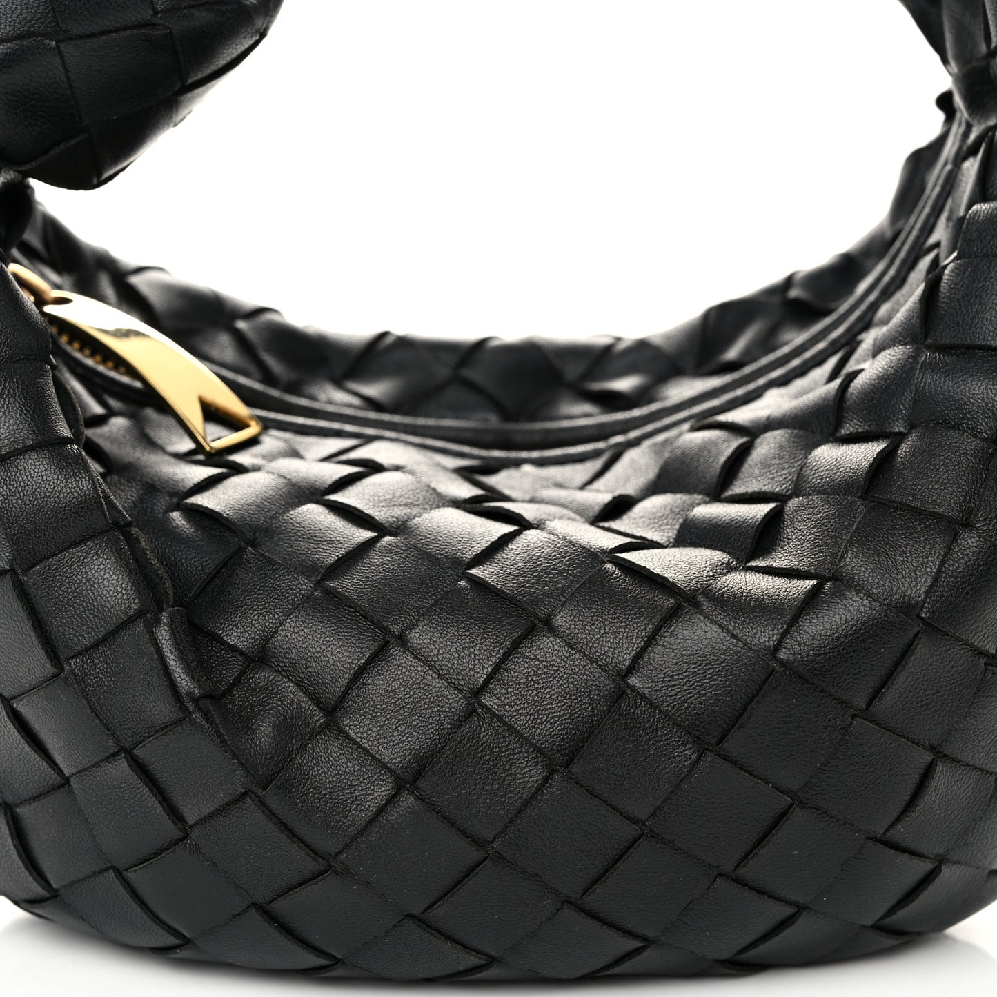 Nappa Intrecciato Mini Jodie Black