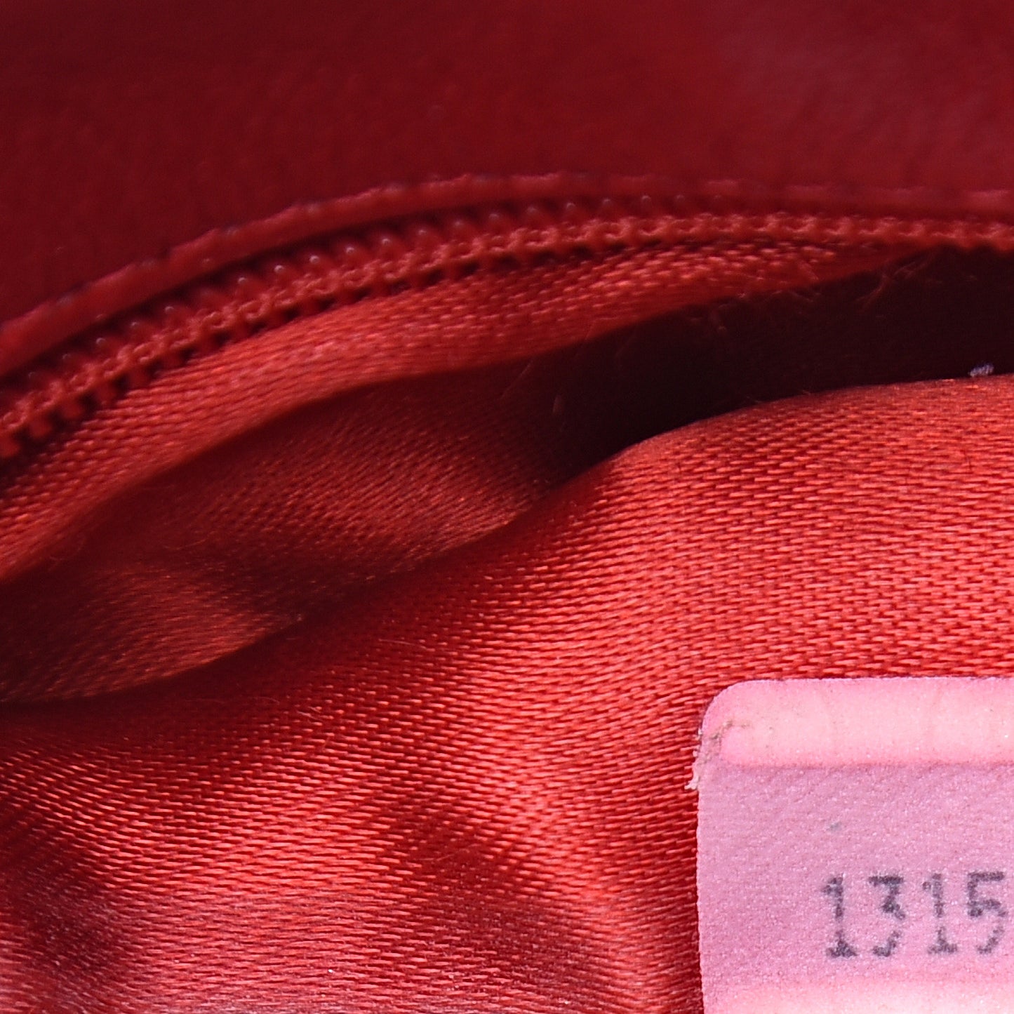 Lambskin Quilted Flap Tassel Camera Case Red