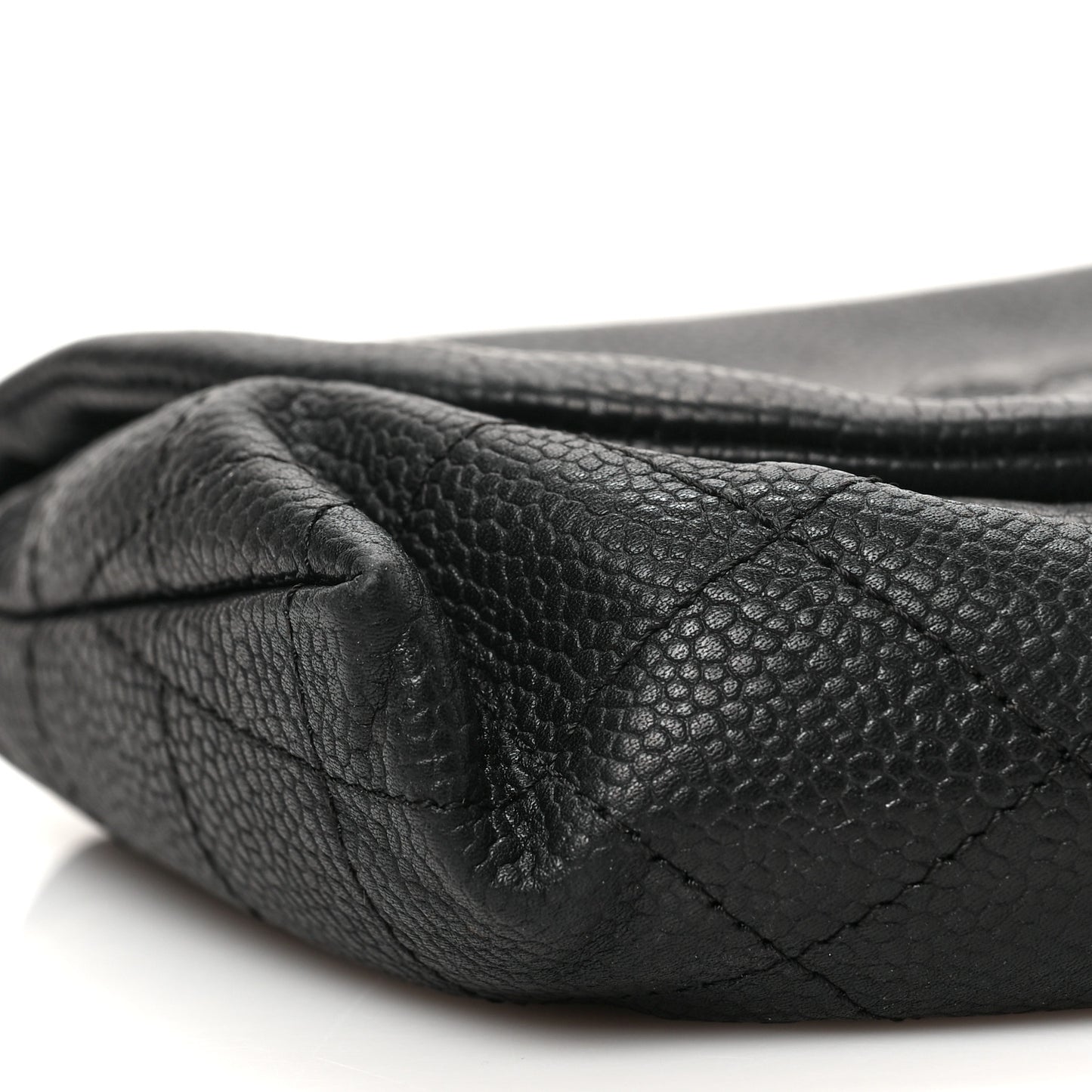Caviar Half Moon Wallet On Chain WOC Black