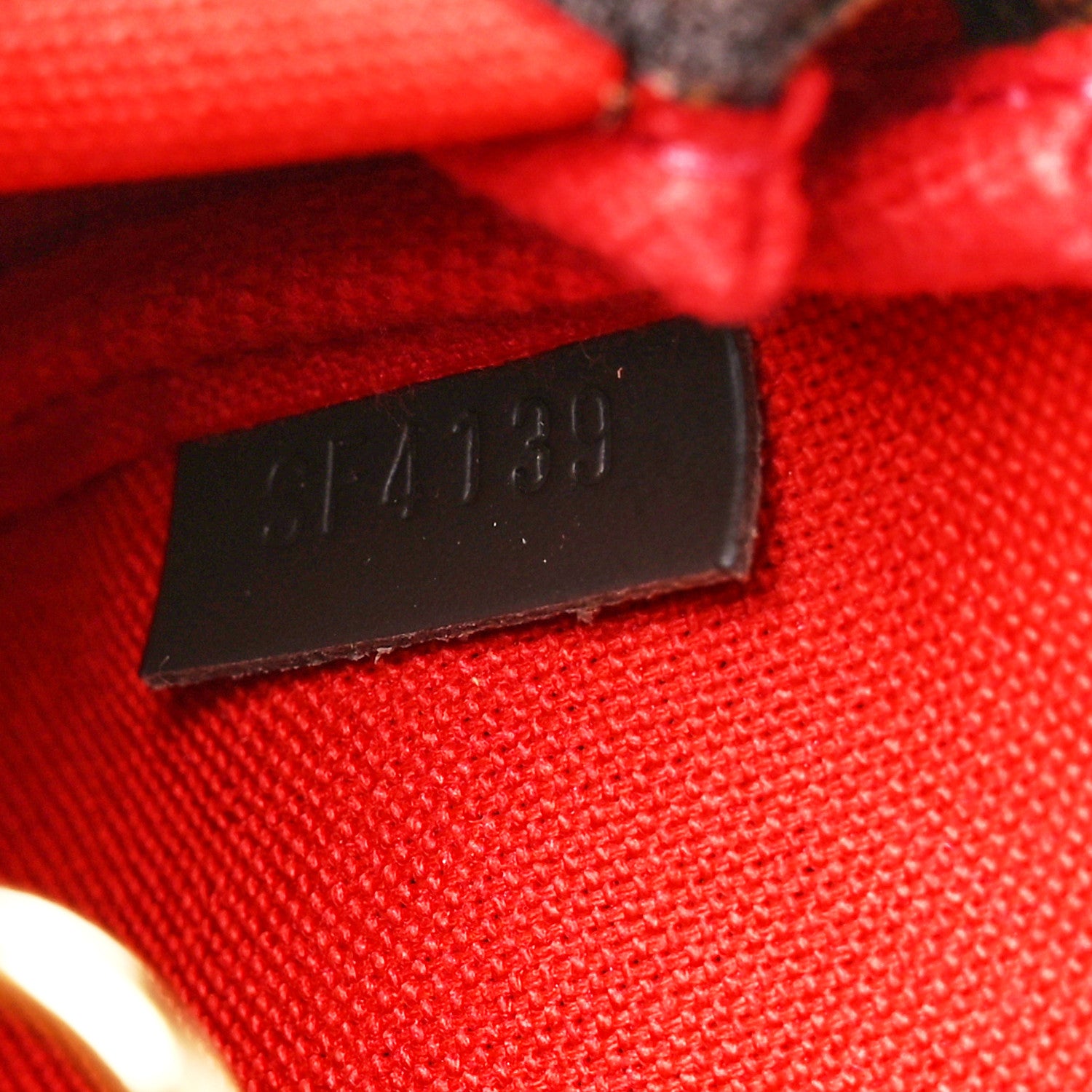 Louis Vuitton Damier Ebene 2019 Christmas Animation Mini Pochette Accessories Red 7 of 13