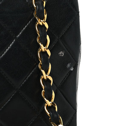 Chanel Lambskin Quilted Small Single Flap Black 12 of 15