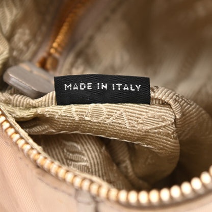 Prada Tessuto Nylon Saffiano Crossbody Bag Talco 7 of 15
