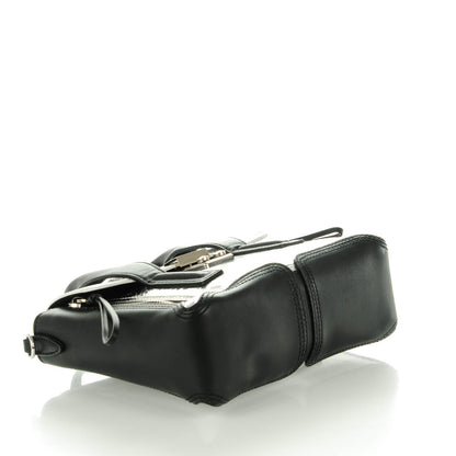 3.1 Phillip Lim 3.1 Metallic Mix Textured Calfskin Mini Pashli Satchel Silver Black White 4 of 7