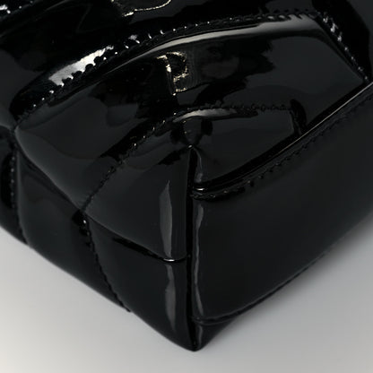 Saint Laurent Patent Y Quilted Monogram Toy Loulou Crossbody Bag Black 9 of 14