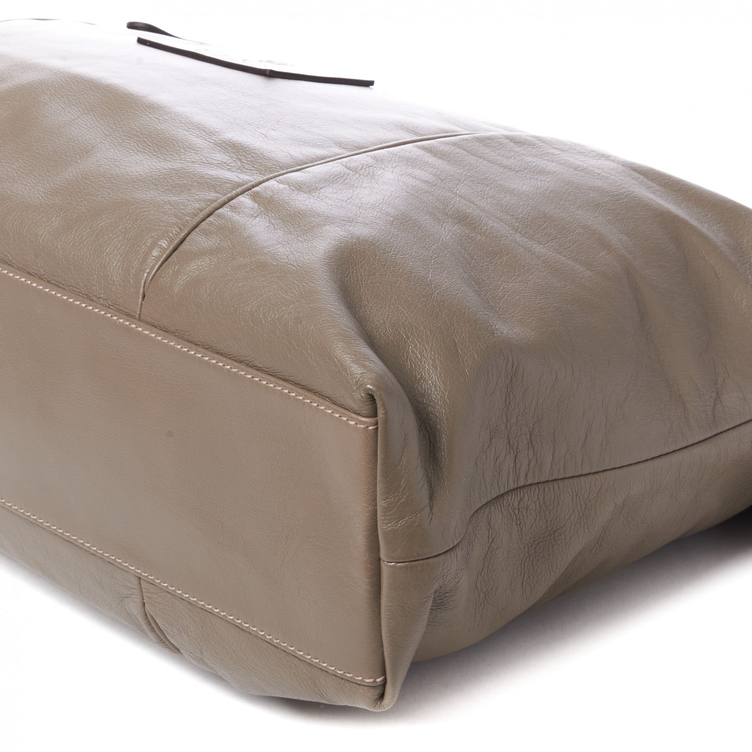 Gucci Calfskin Large Messenger Bag Grey 4 of 8