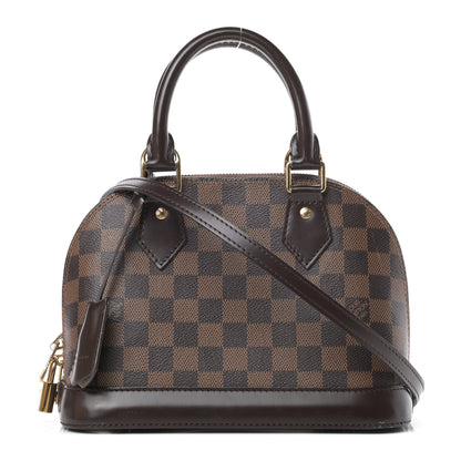 Louis Vuitton Damier Ebene Alma BB 1 of 19