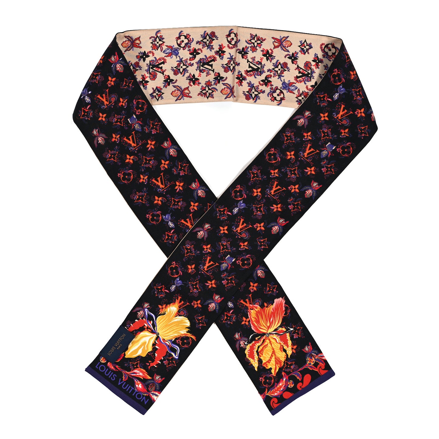 Silk Rendez-Vous Bandeau Blue Orange