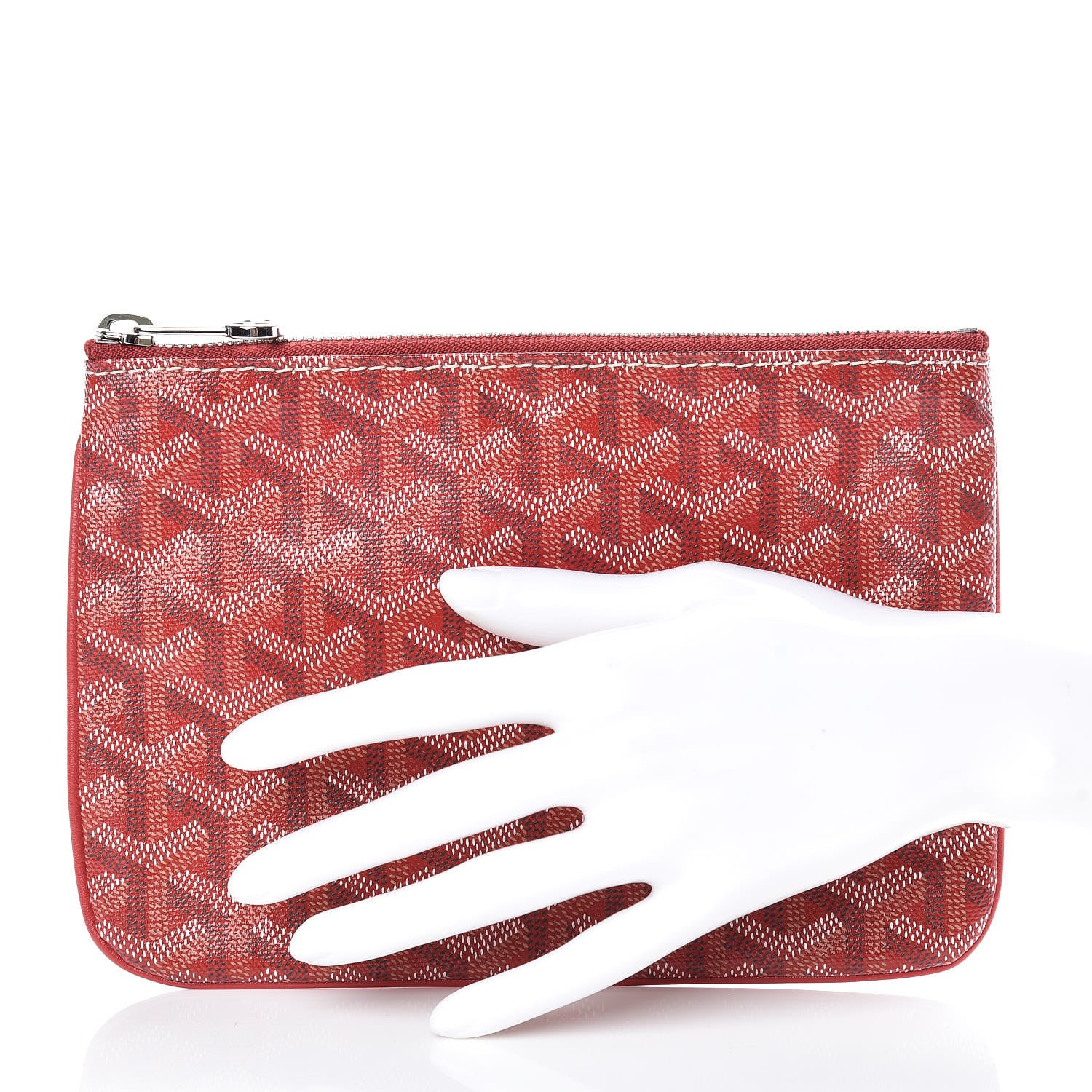 Goyard Goyardine Senat Pochette PM Red 2 of 7