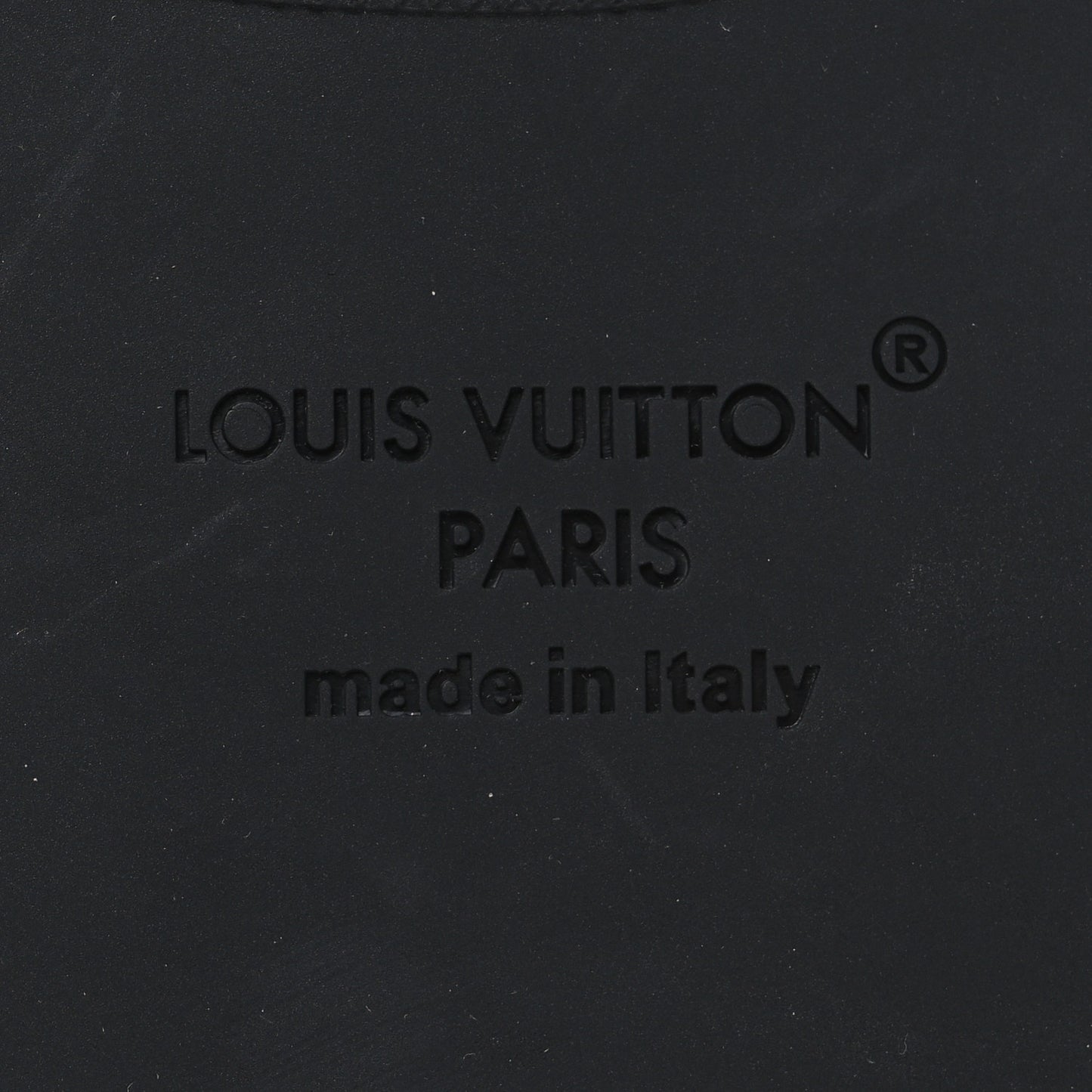 Monogram Eclipse Calfskin Mens LV Oasis Mules 12 Black