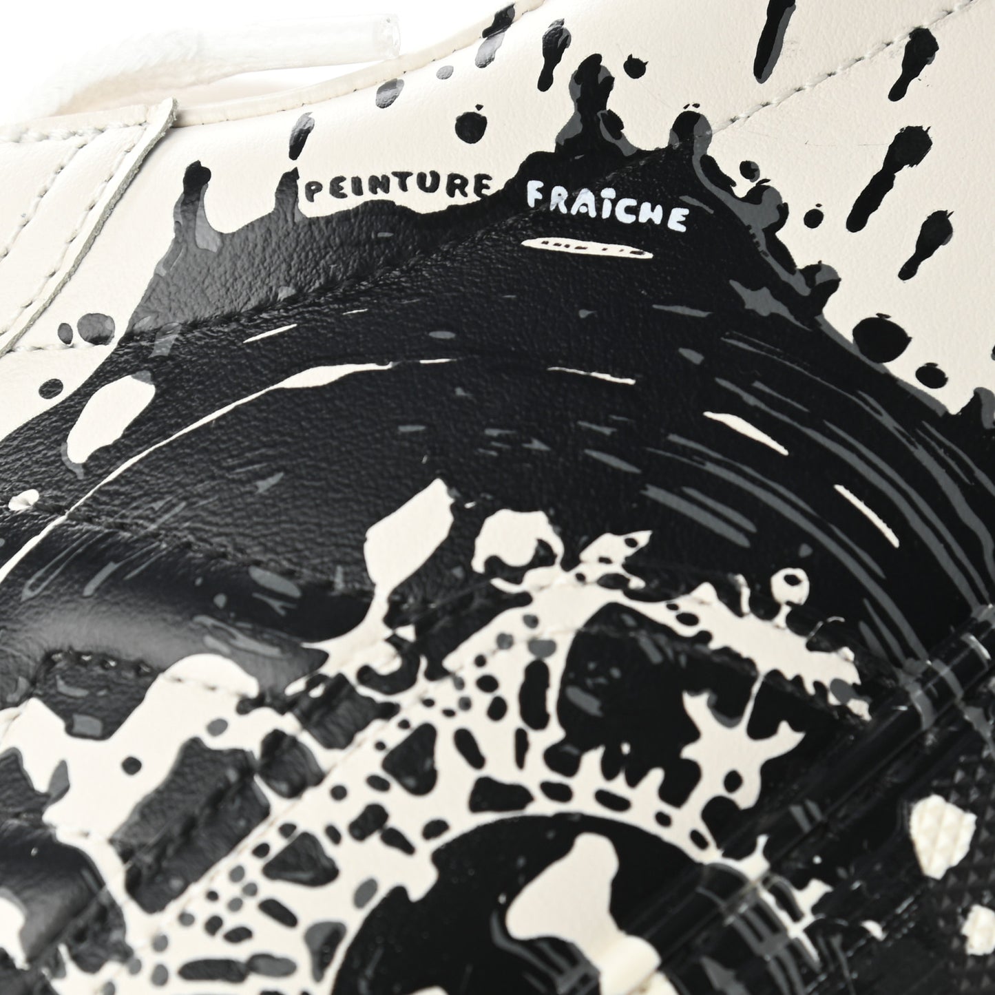 Swift Peinture Fraiche Mens Quicker Sneakers 42 White Black