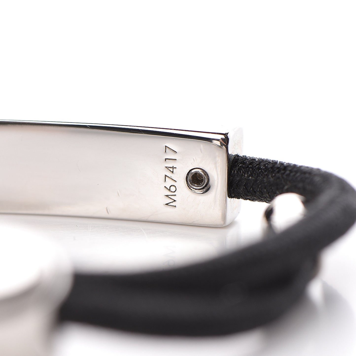 Nylon LV Space Bracelet Black