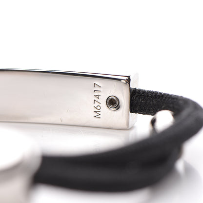 Louis Vuitton Nylon LV Space Bracelet Black 7 of 7